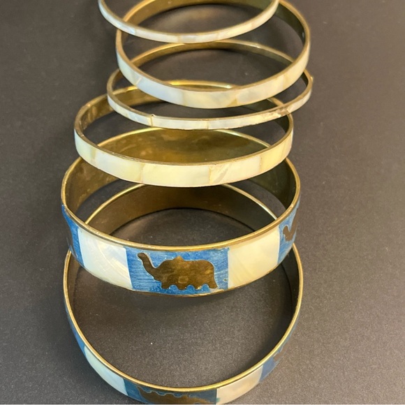 Elephant Design Bangle Set - Picture 9 of 9